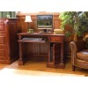 La Roque Mahogany Furniture Single Pedestal Computer Desk IMR06B